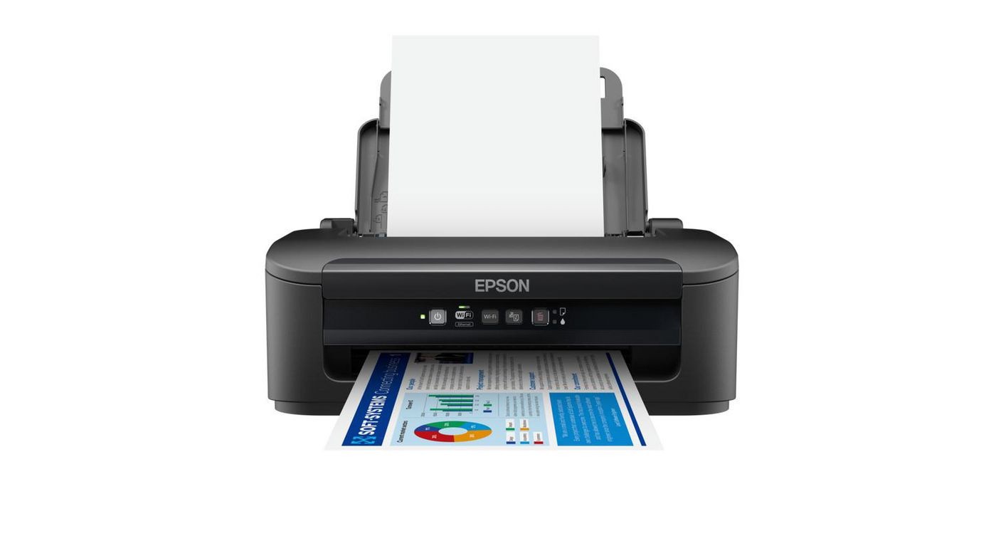 Epson - Workforce Wf-2110W Inkjet Printer Colour 5760 X 1440 Dpi A4 Wi-Fi