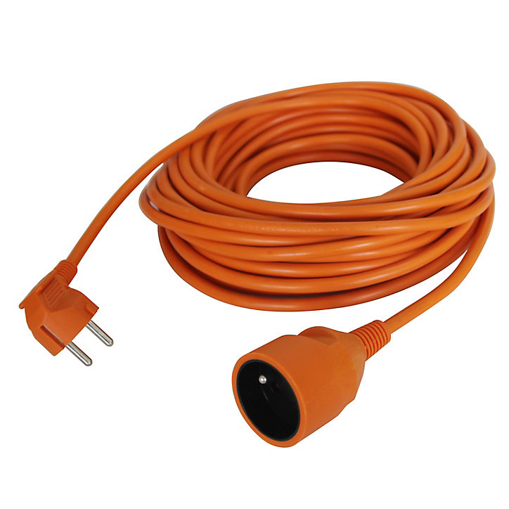Rallonge orange H05VVF 3G1 5mm² 15m