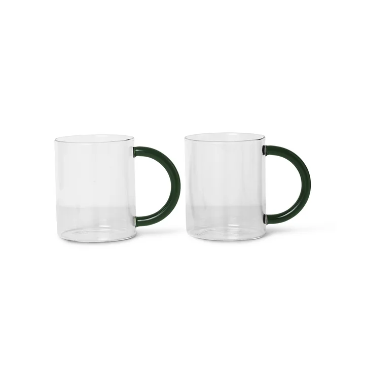 Ferm Living - Still Tasse, klar (2er-Set)