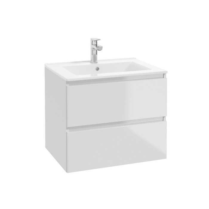 Underskab Deluxe 60 cm blank hvid - REN