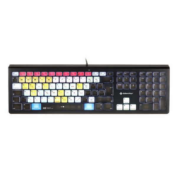 Editors Keys Backlit Keyboard Live MAC UK