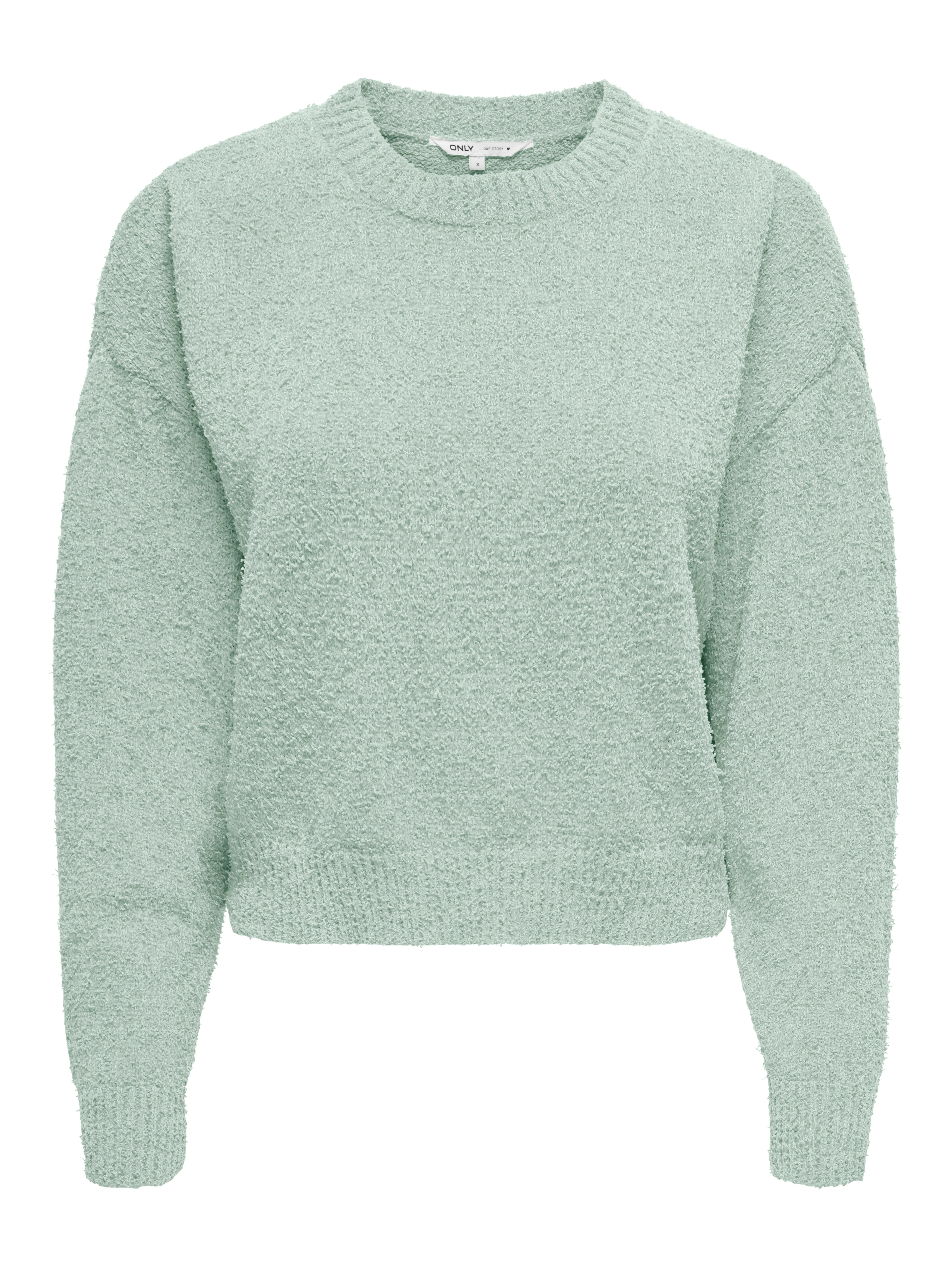 ONLTERESA Strickpullover Aqua Gray