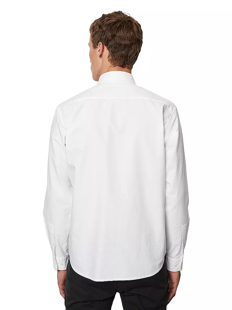 MARC O'POLO Hemd Regular Fit  weiss