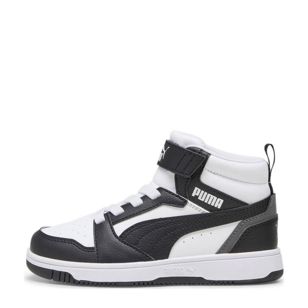 Puma Rebound v6 Mid V6 Mid sneakers wit/zwart