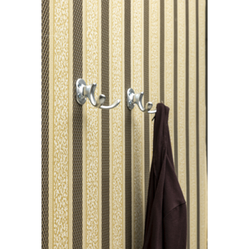 Hermeta garderobe jashaak dubbel naturel