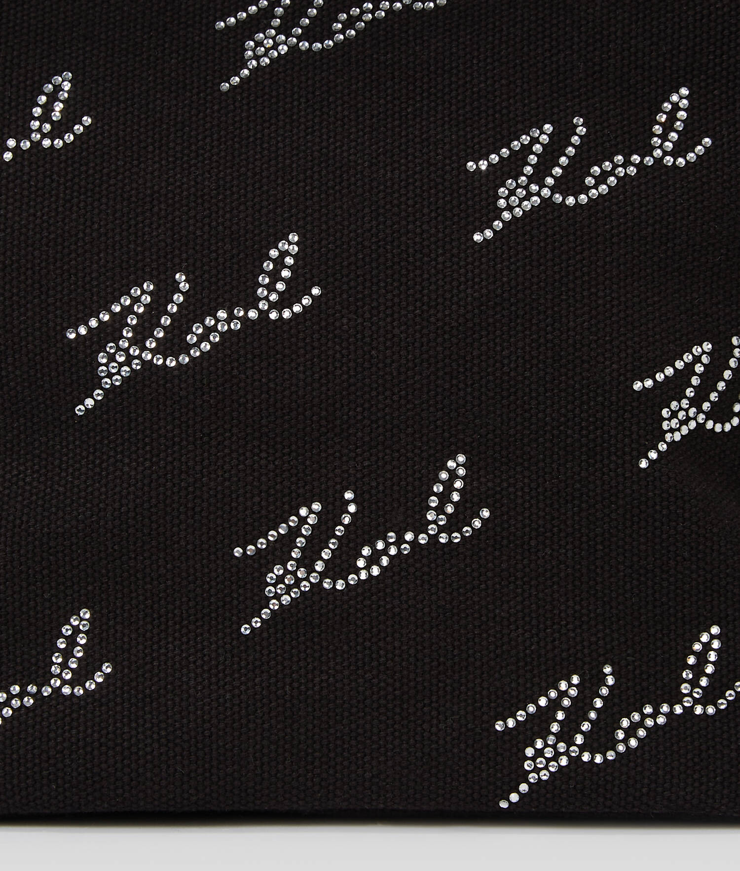 CABAS EN STRASS K/SIGNATURE