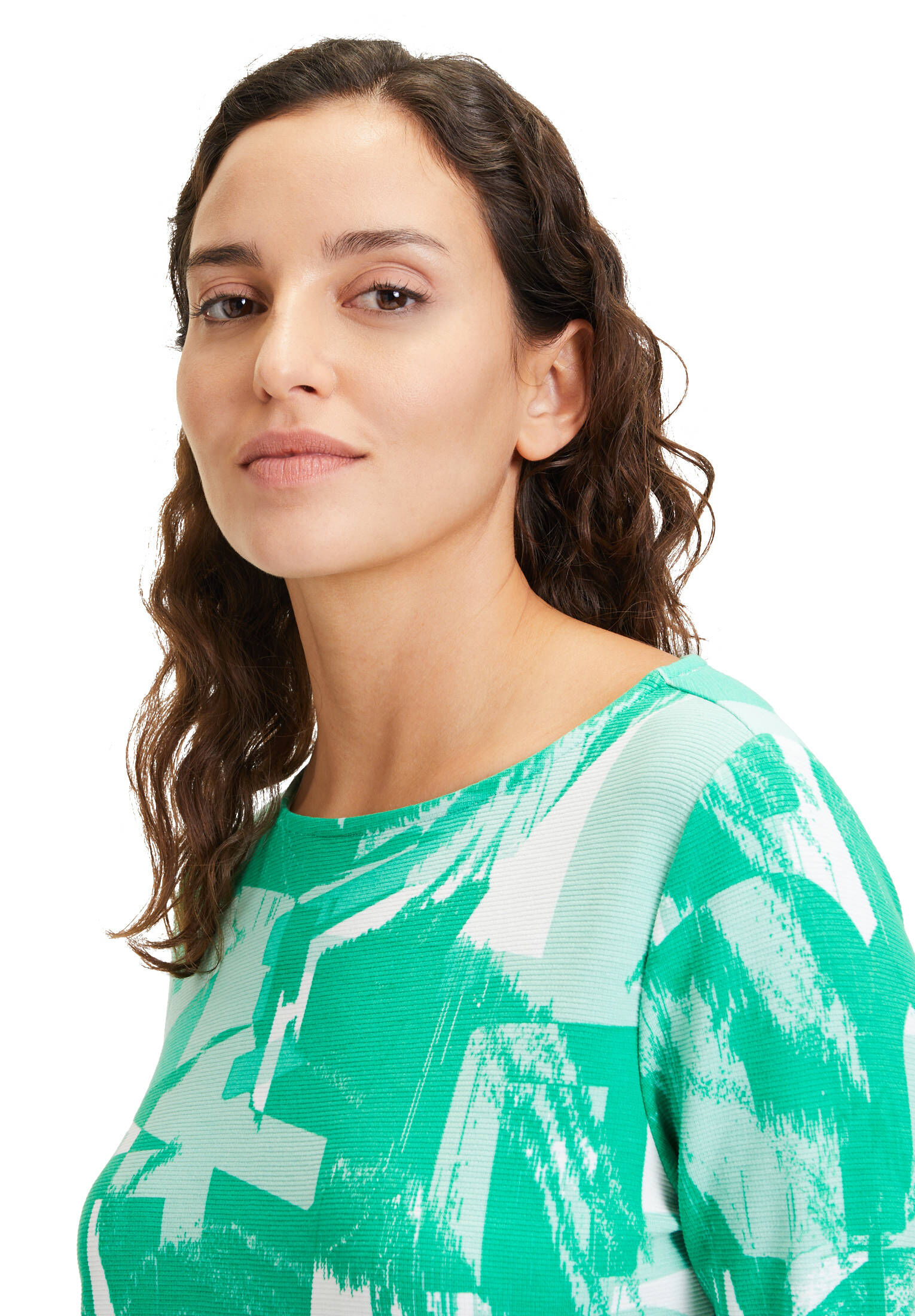 Betty Barclay| Damen Sweatshirt mit Rippenstruktur