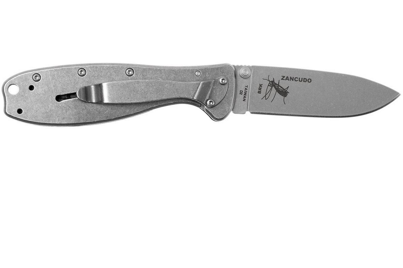 ESEE Knives Zancudo D2 Carbonfiber-Stonewashed, BRKR2CF zakmes