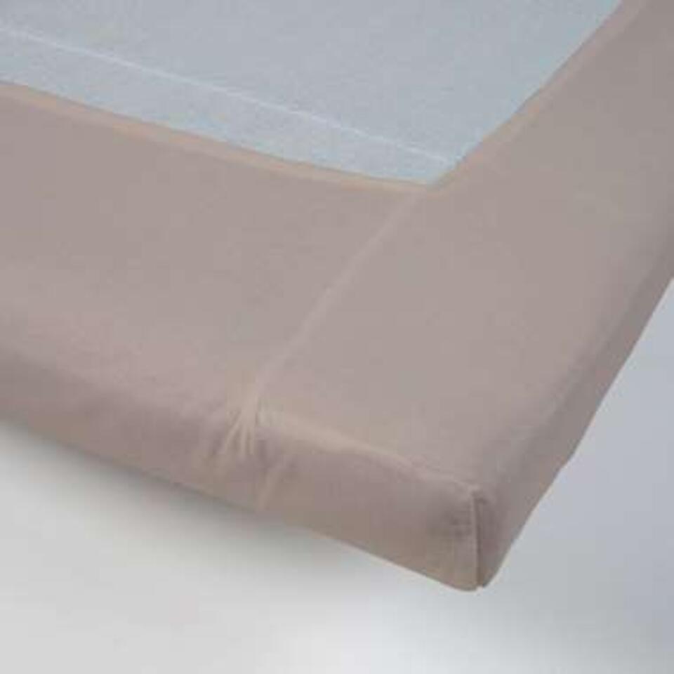 Day Dream Topdek - Strijkvrij- 180x200 cm - Taupe