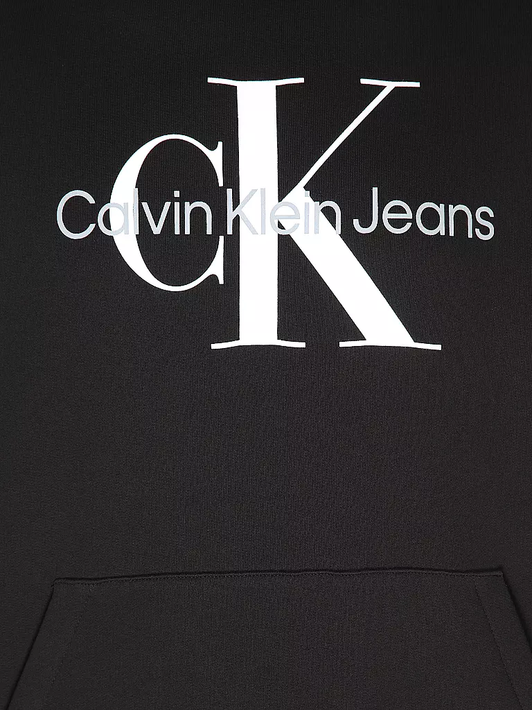 CALVIN KLEIN JEANS Kapuzensweater - Hoodie schwarz