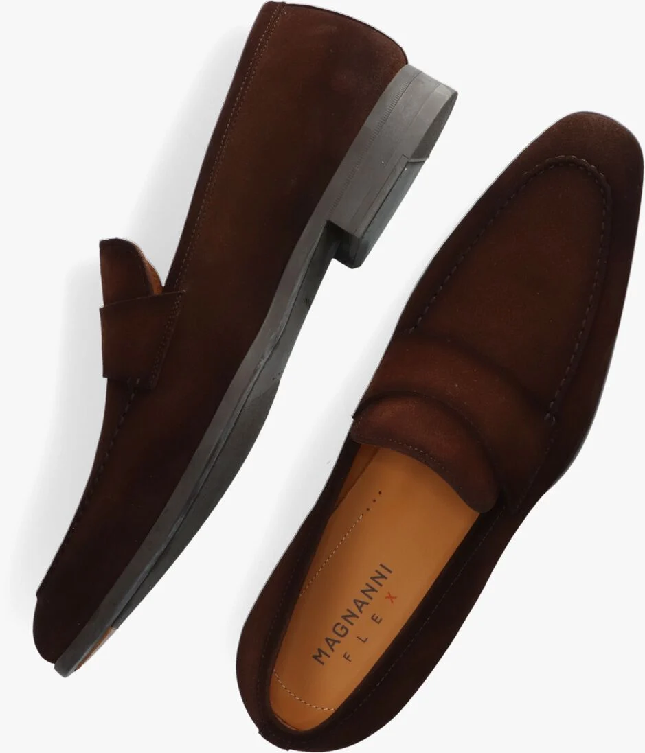 MAGNANNI bruine magnanni loafers 22816