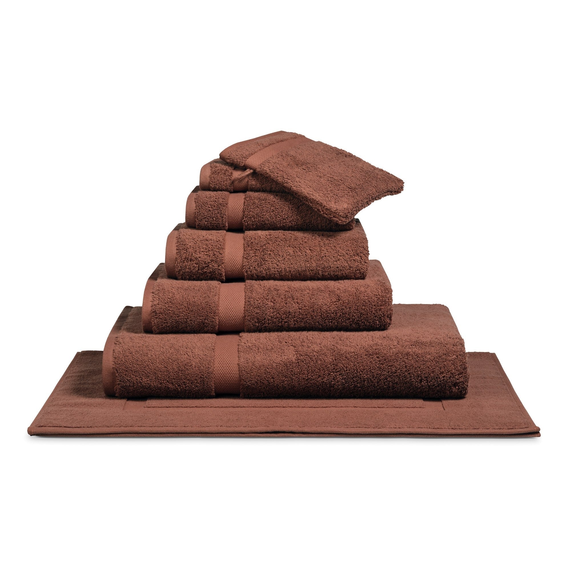 Ranger Badtextiel Mocca | 90 x 180 cm | Bruin | Katoen