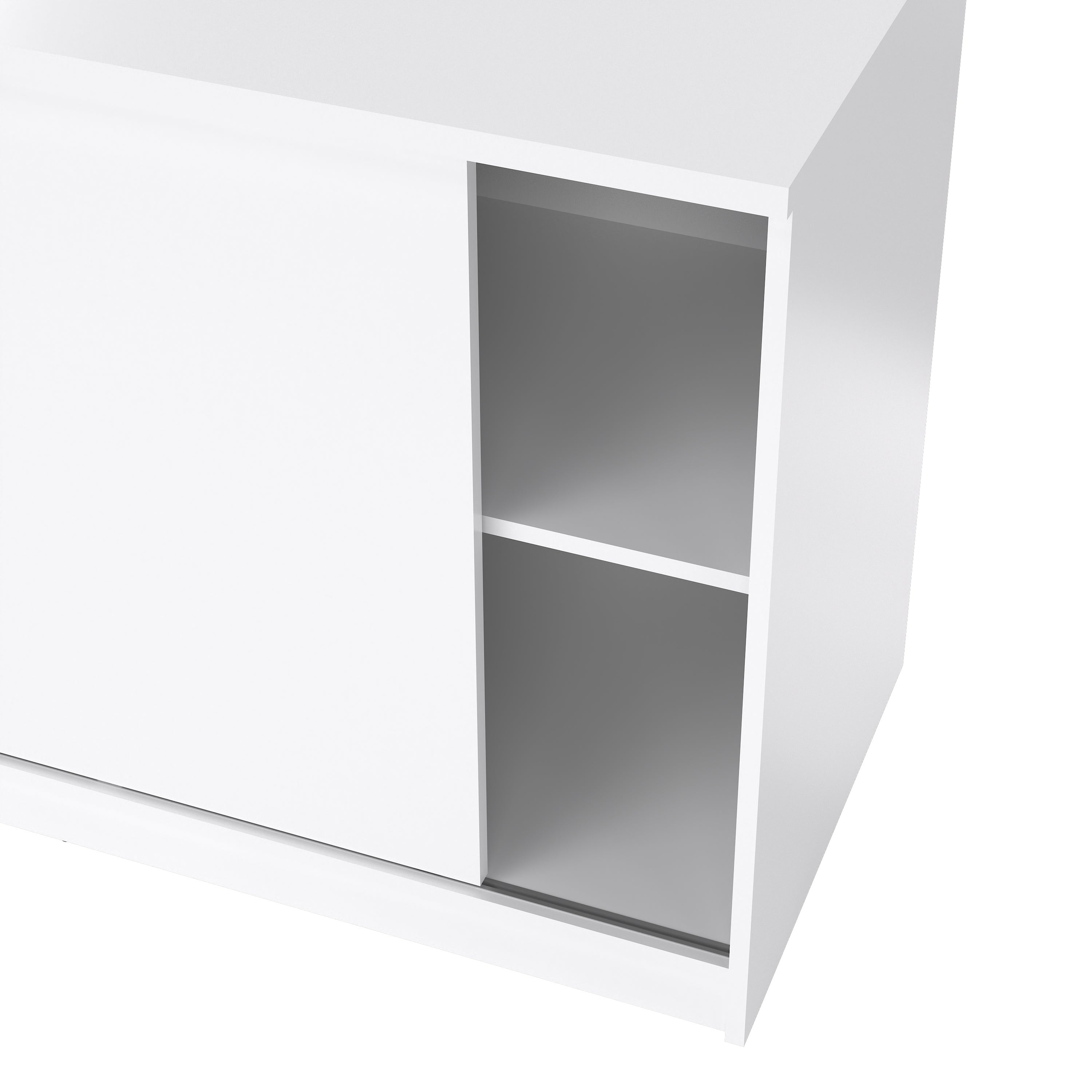 by fonQ basic Flip Opbergkast - Wit