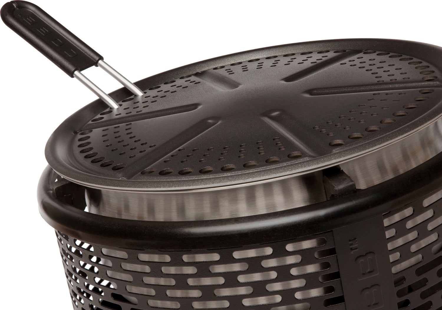 Cobb houtskoolbarbecue Pro mat zwart D 32,5 H 33,5 cm