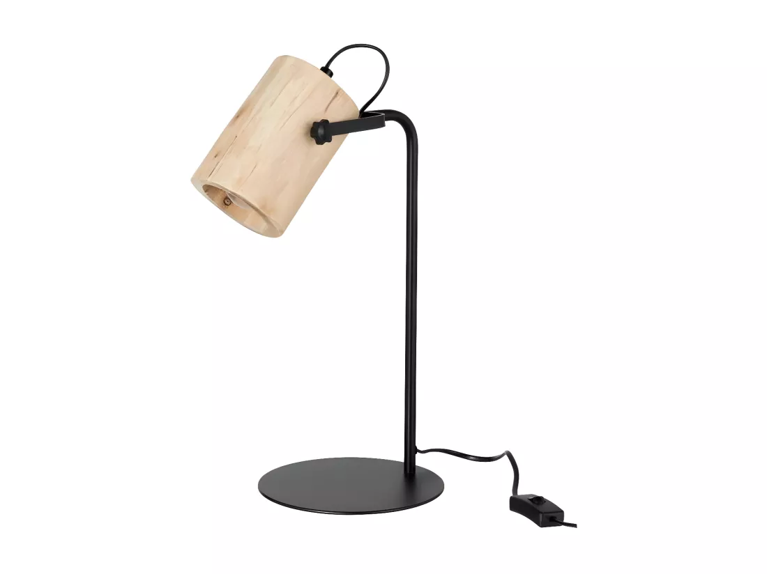 Lampe de Bureau en Bois 
