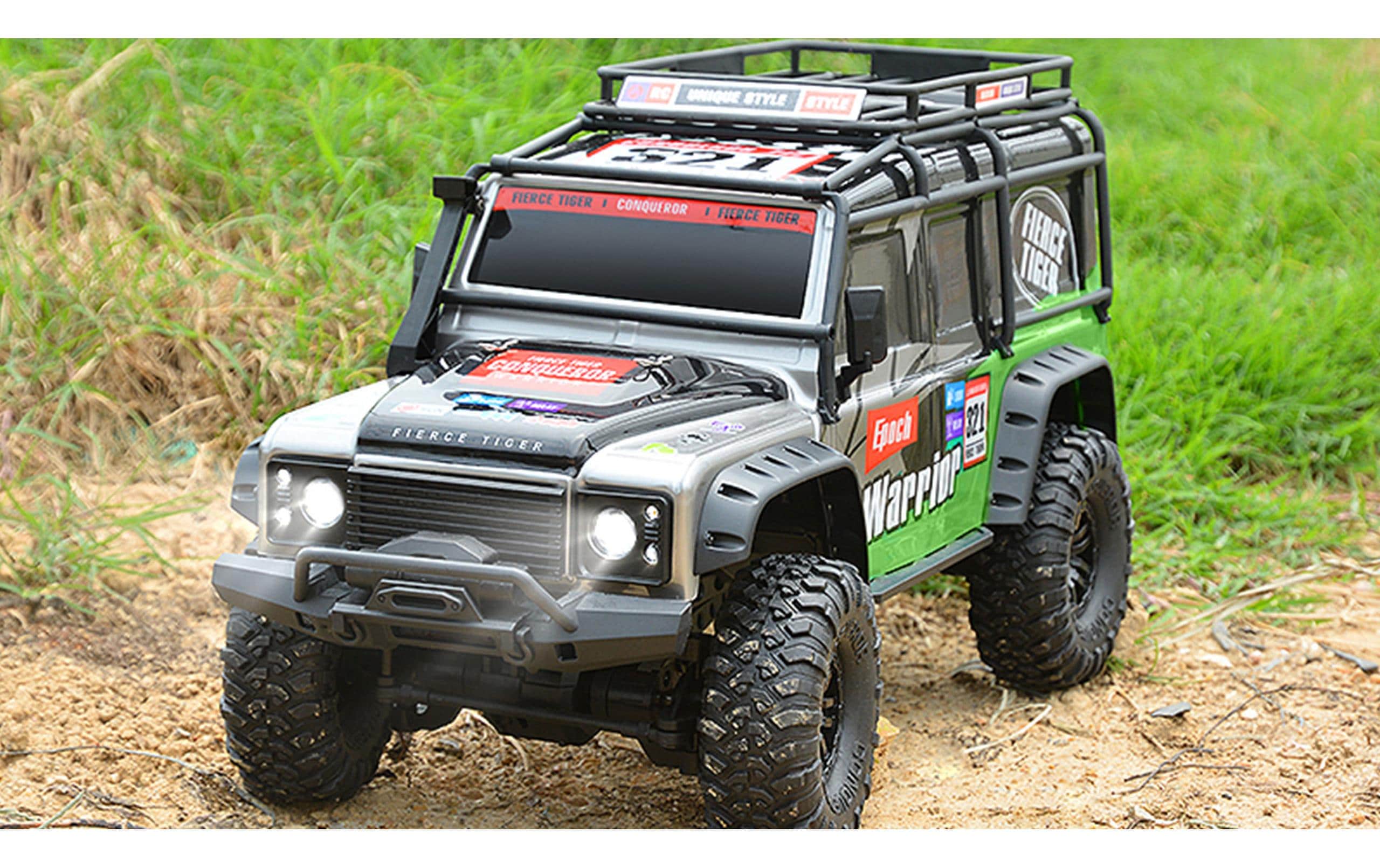 Scale Crawler Dirt Climbing SUV, Fierce Tiger RTR, 1:10<br>Geländegängiger 4x4 SUV für Einsteiger