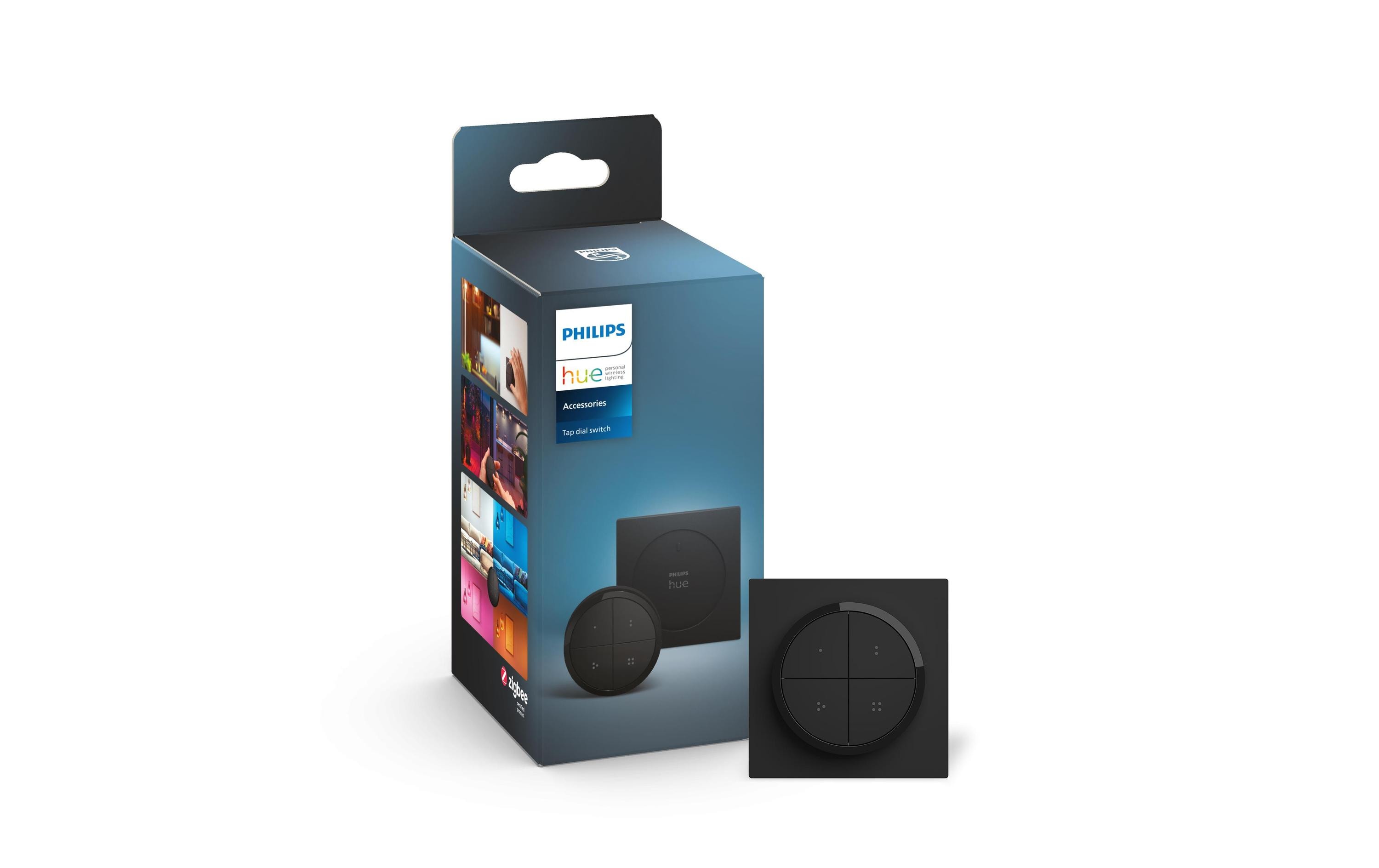 Zubehör Tap Dial Schalter, Schwarz, EUZubehör für Philips Hue Lichtsystem