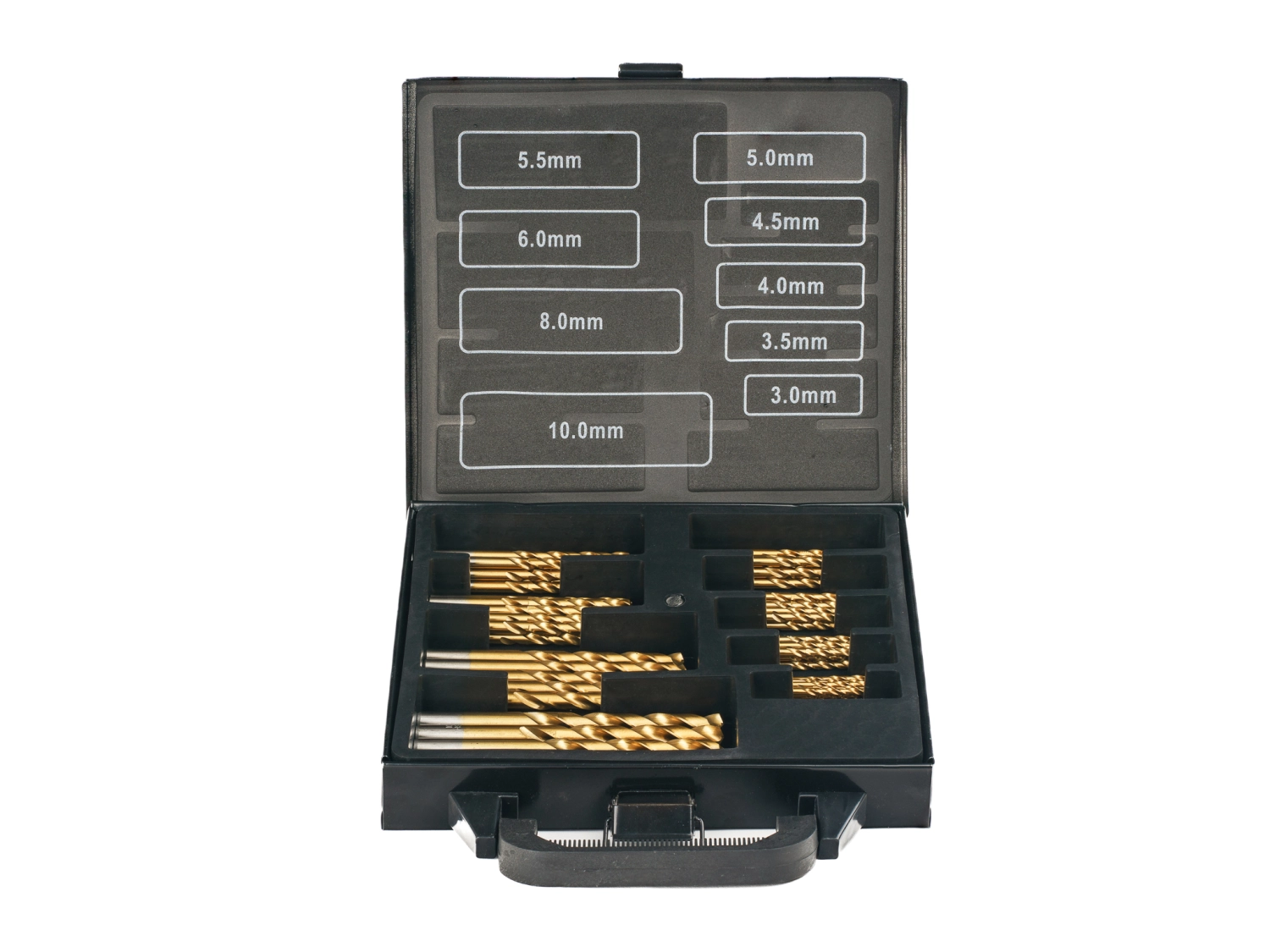Wofix 7300291 Geslepen Metaalborenset TiN - 80-delig