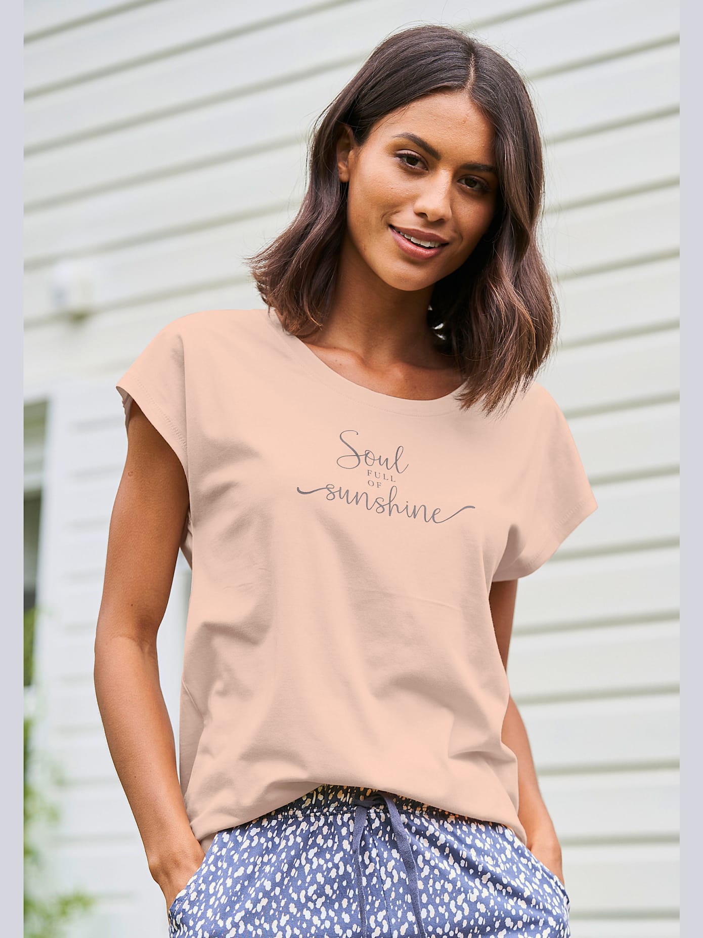 T-shirt avec imprimé devant