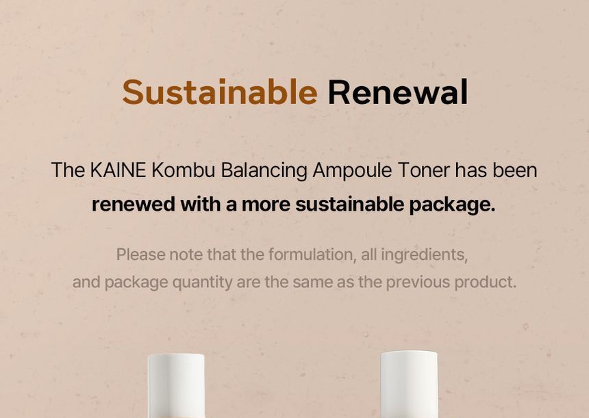 KAINE - Kombu Balancerende ampultoner