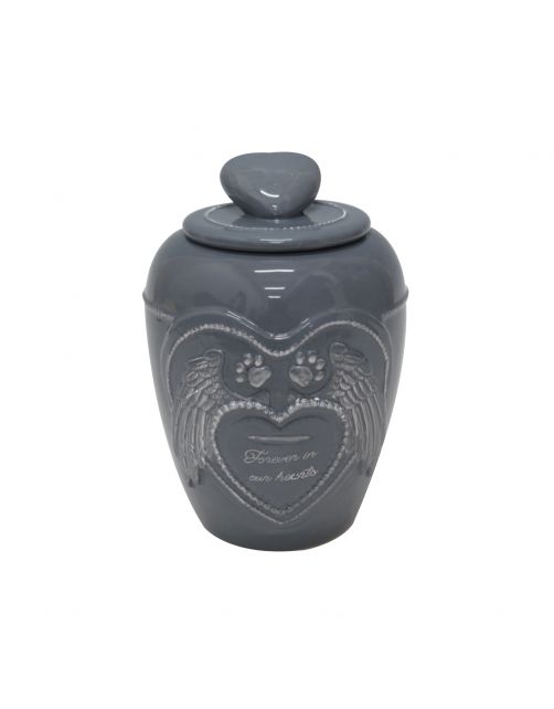 Happy-House Memory Collection Urn - Herdenken - 13.5x13.5x18.5 cm 1 l Hardsteenlook Small