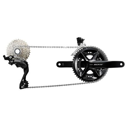 SHIMANO 105 R7100 Wechsel 12fach  schwarz