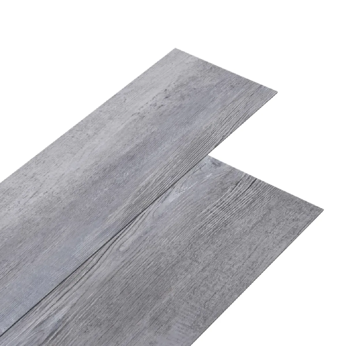 Vidaxl Planches de plancher PVC autoadhésif 2,51 m² - Gris bois mat