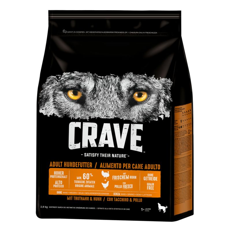 Crave Adult dinde, poulet