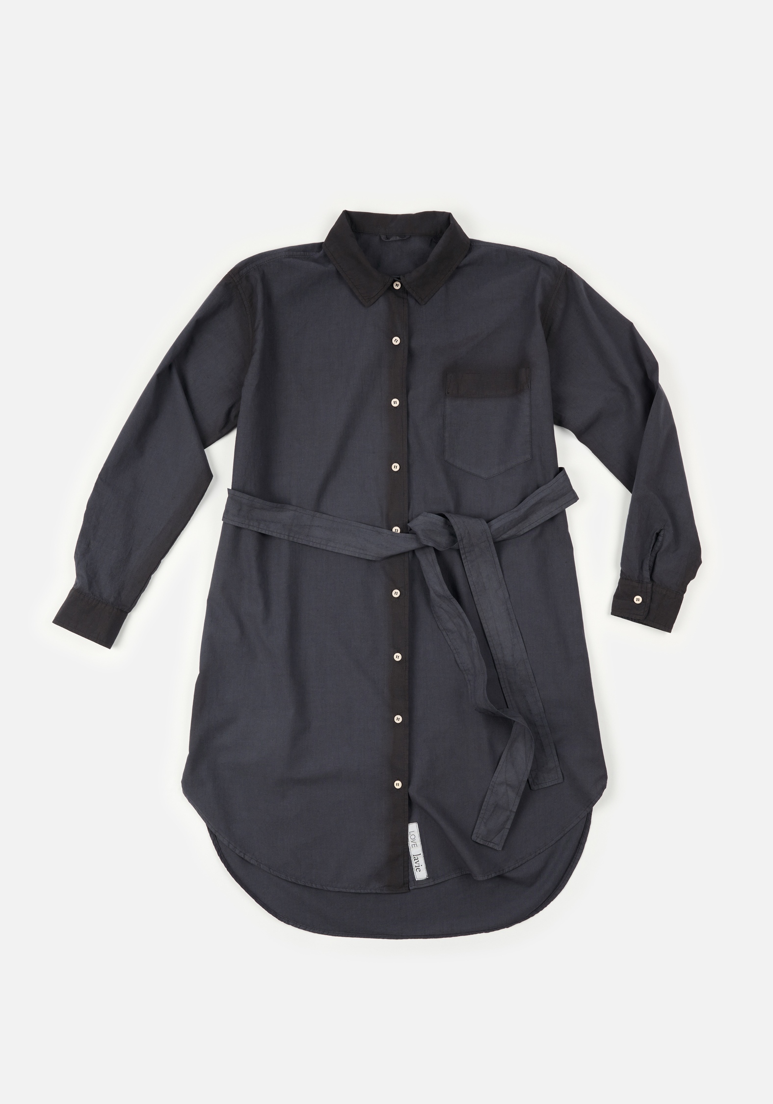 Lavie Hemdkleid Ono Washed Black