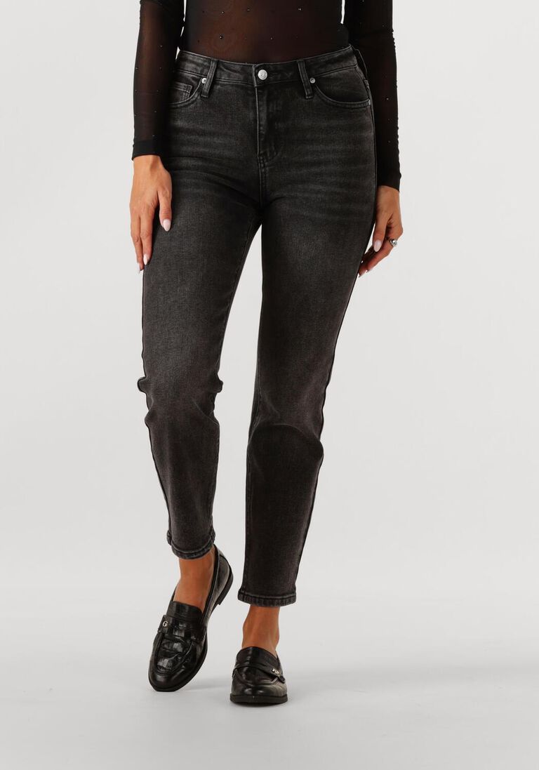 antraciet janice slim fit jeans cooper
