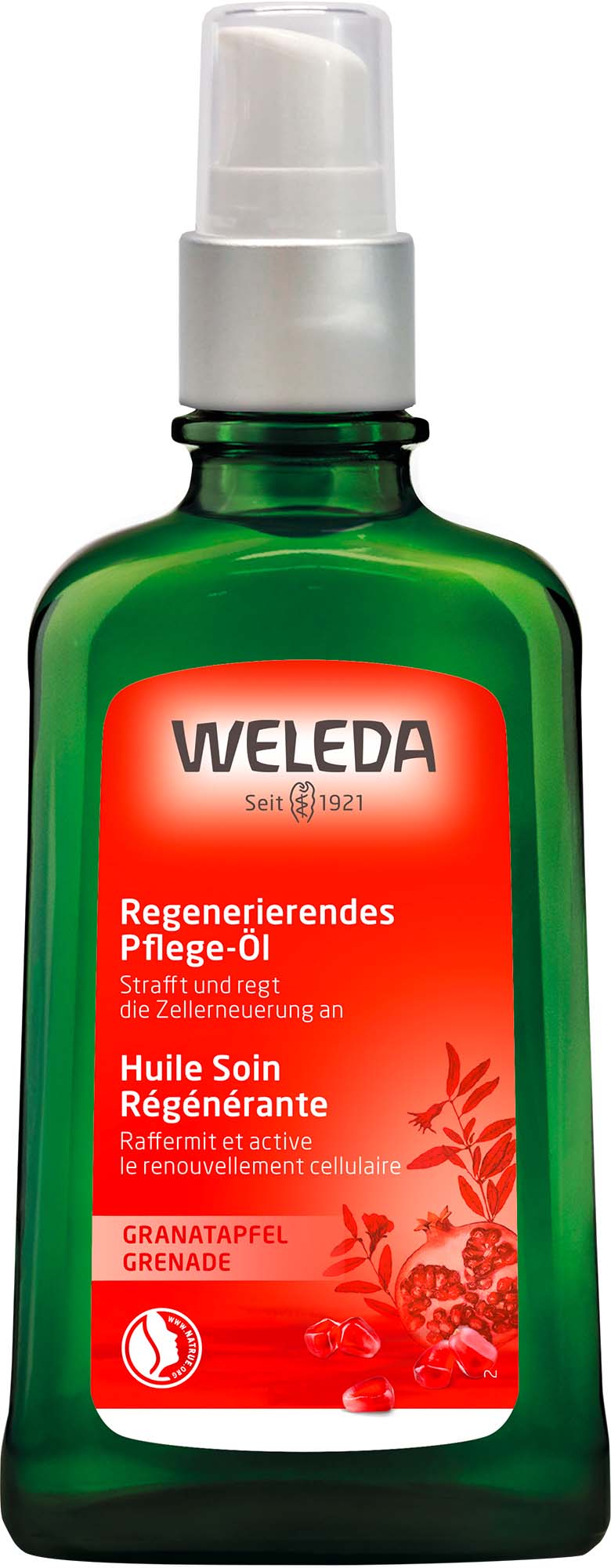 Weleda Pflege-Öl Öl regenerierend Granatapfel Glasfl 100 ml