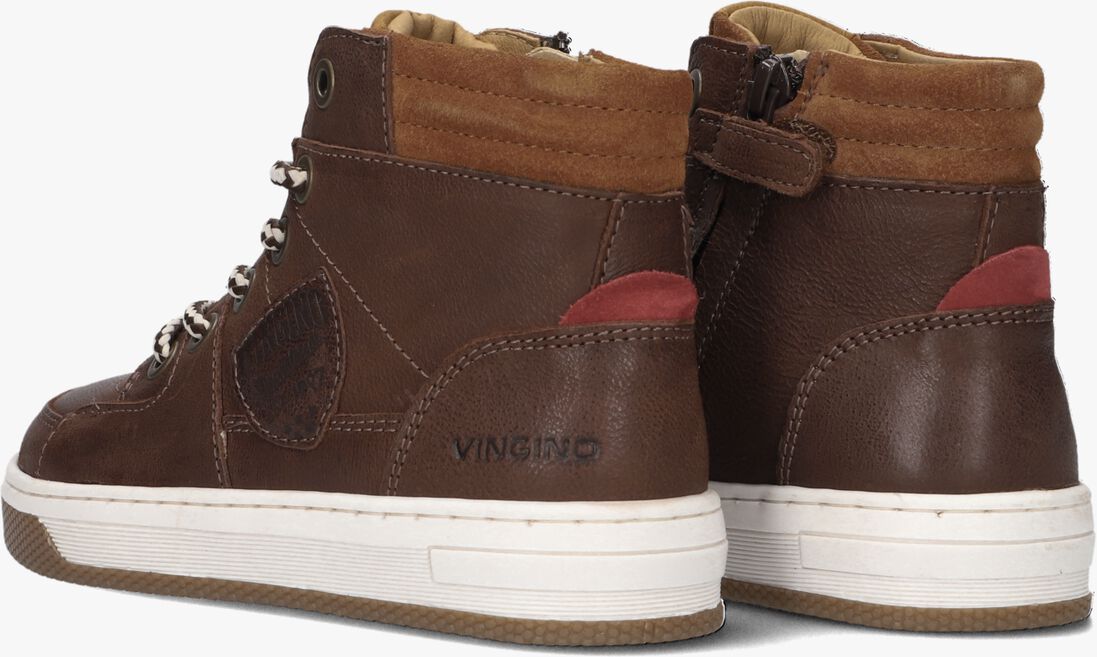 VINGINO bruine vingino hoge sneaker sil mid