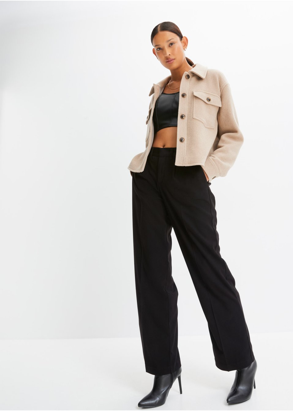 Pantalon à pinces