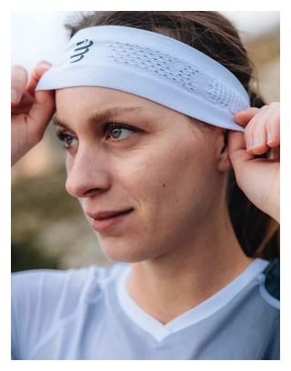 Bandeau Compressport Thin On/Off Blanc