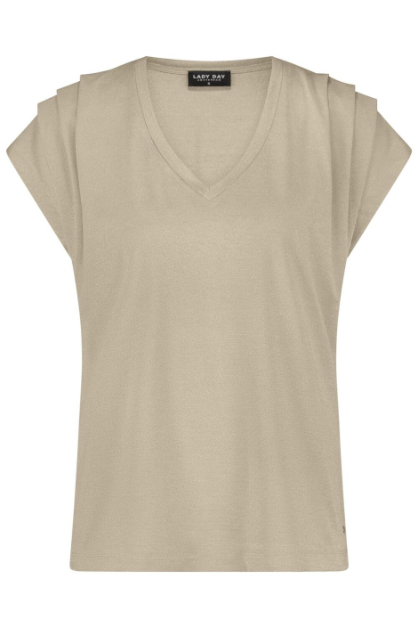 Lady Day beige dames t-shirt