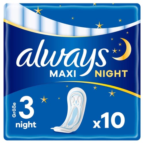 Always Maxi Profresh Night Damenbinden Gr.3