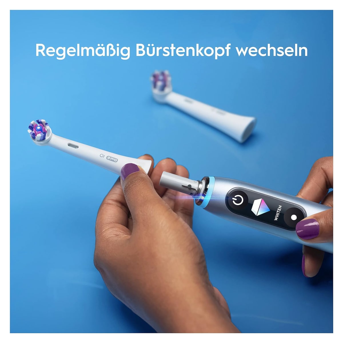 Oral-B iO Radiant White 2er Aufsteckbürsten