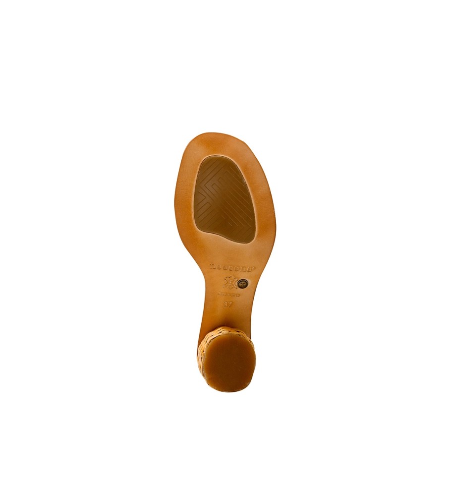 Sandálias Neosens S3302 Malvasia amarelas - Altura do salto: 6,5 cm -