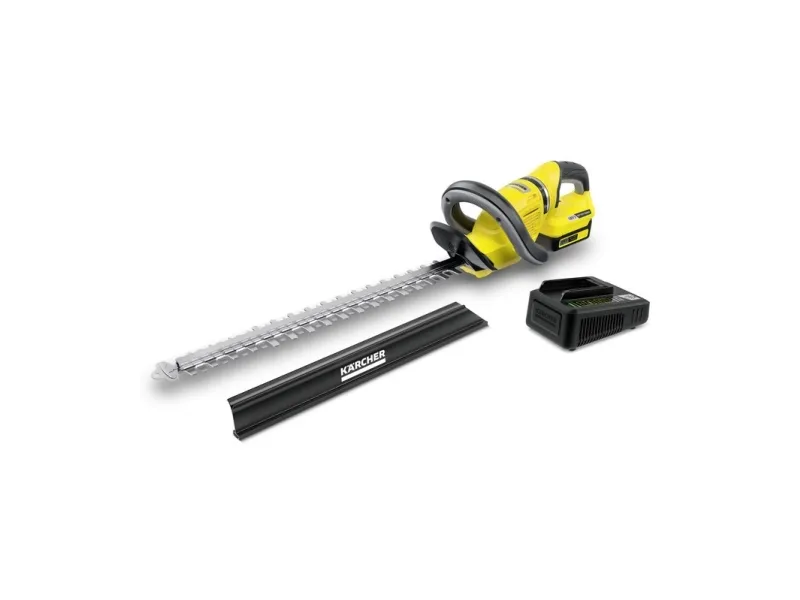 Kärcher HGE 18-50 - Hæktrimmer - ledningfri - 18 V - 2.5 Ah - 50 cm - tandmellemrum: 22 mm - 2.9 kg