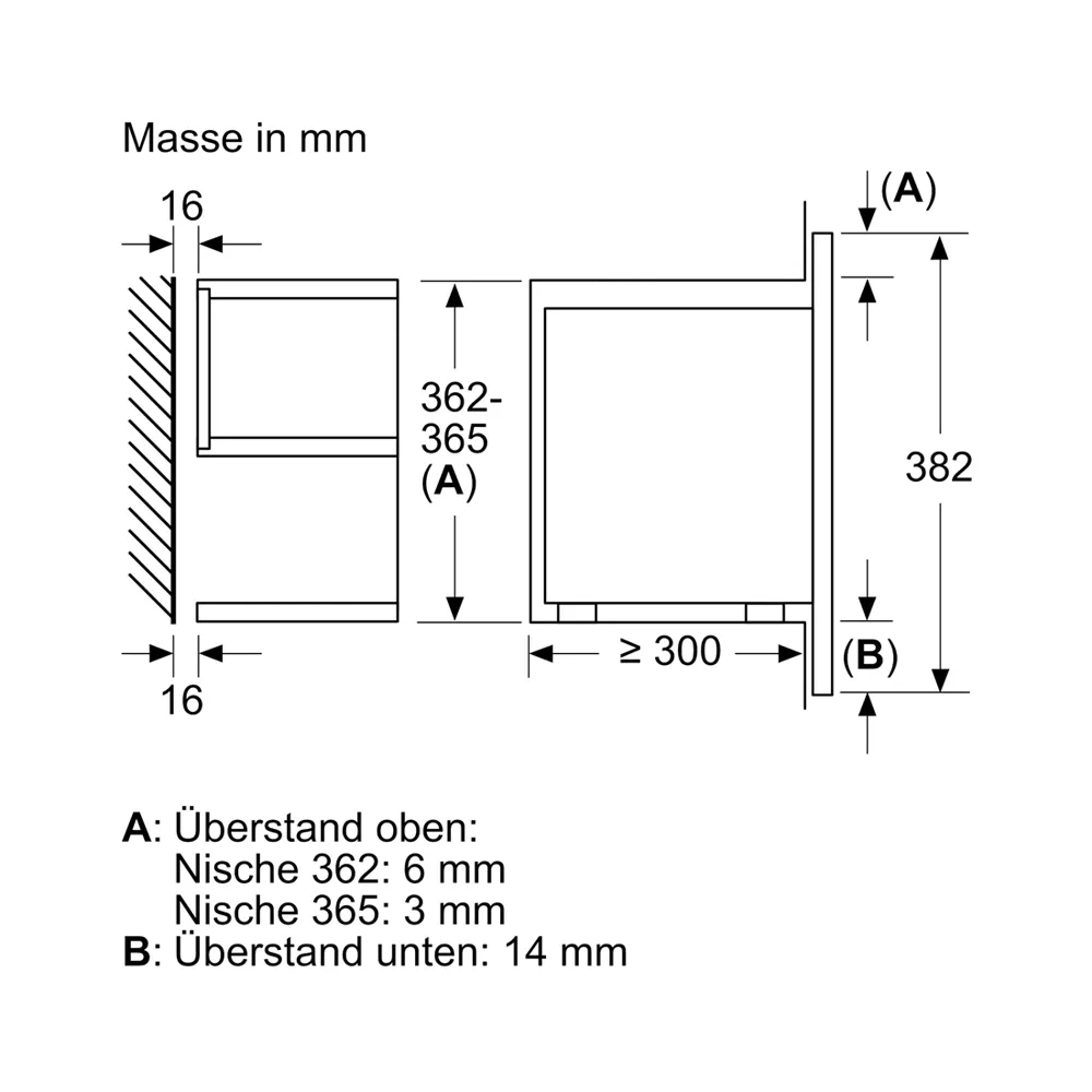 Siemens BE732R1B1C Einbau-Mikrowelle