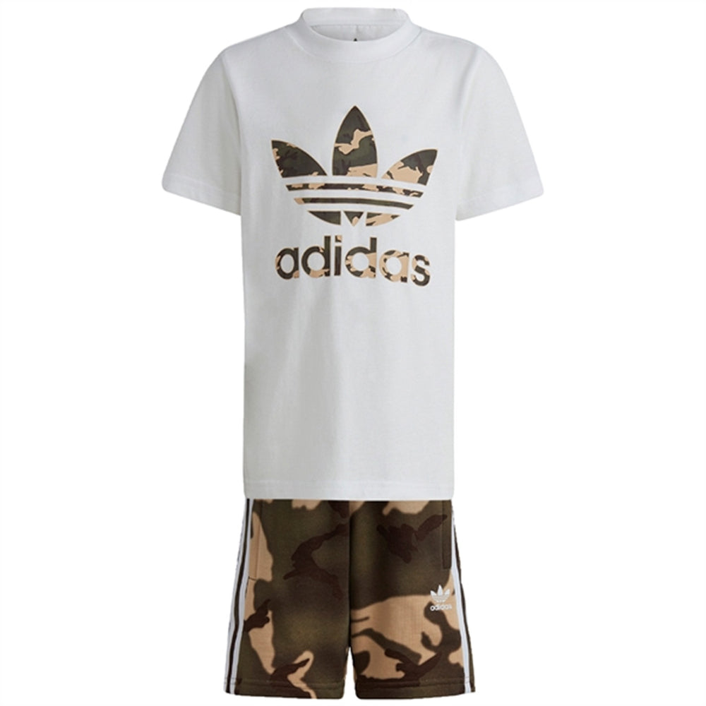 White Shorts Tee Sæt - adidas Originals