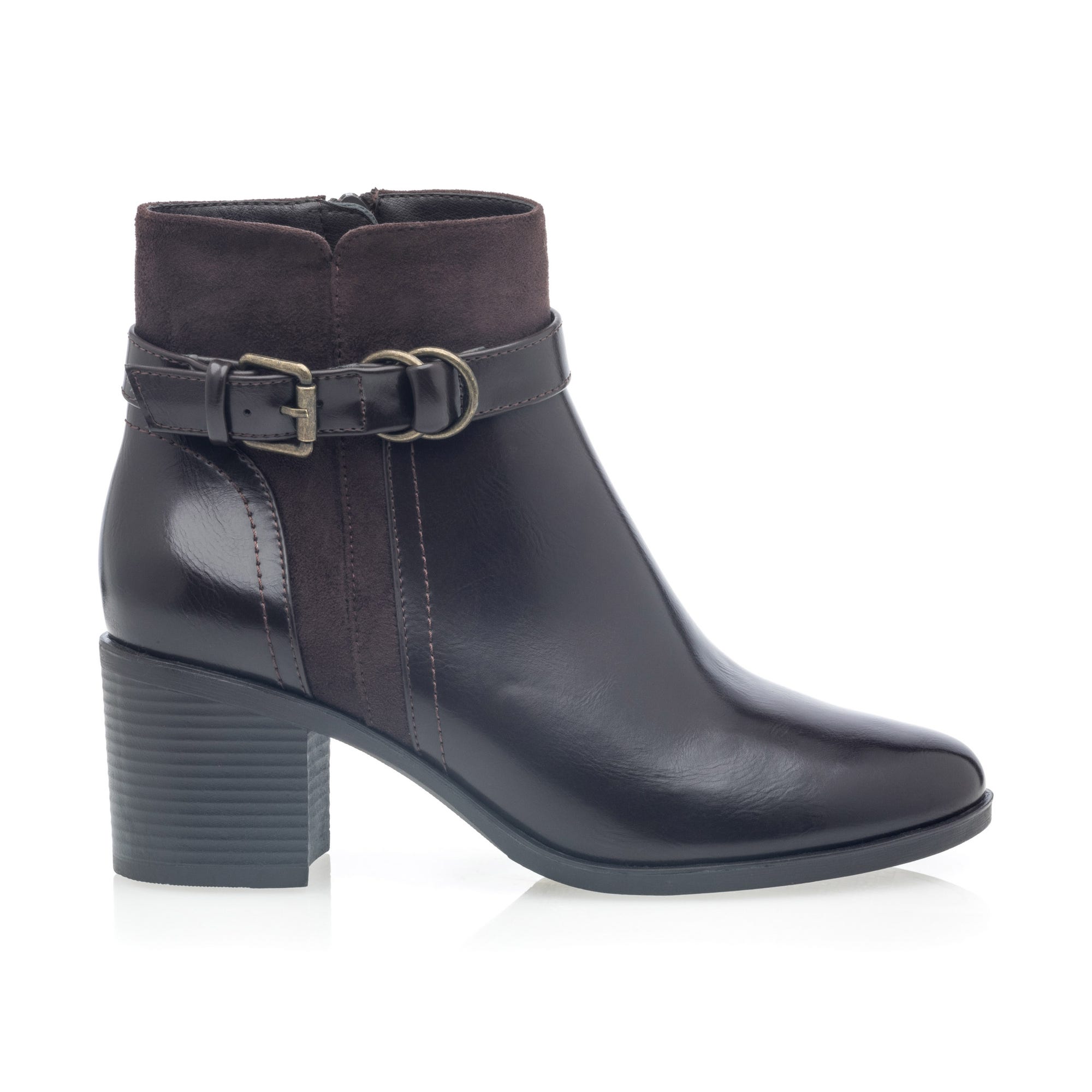 Bottines à talon Femme marron