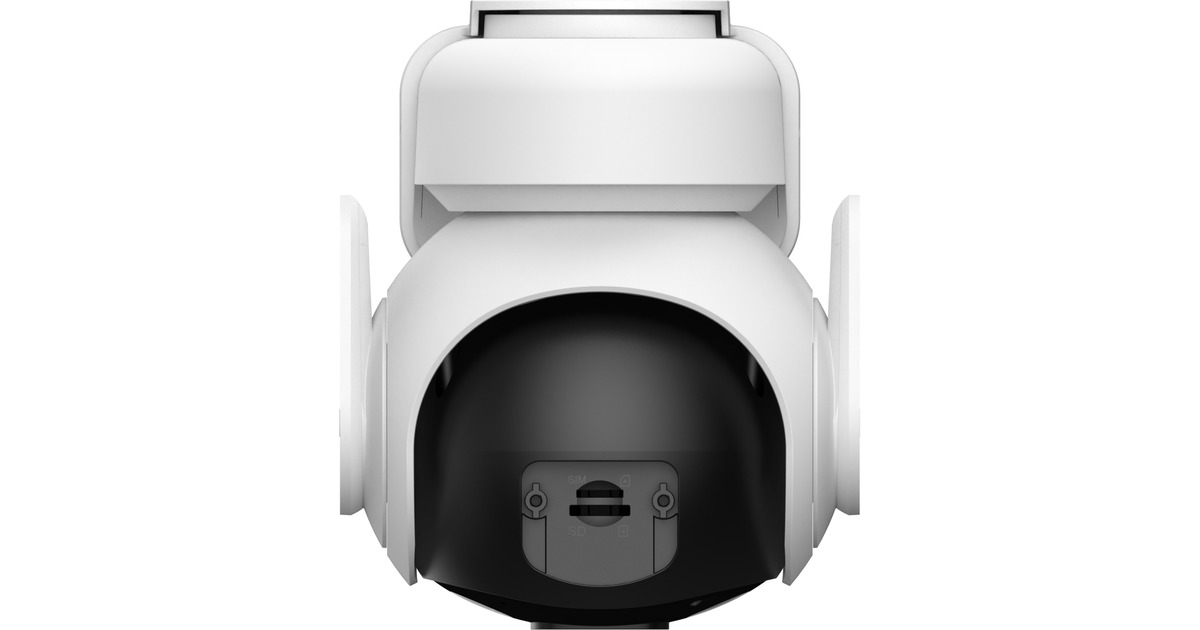 ImouAOV PT 4G Kit met Solar Panel beveiligingscamera  (Wit, 4G + Wi-Fi Dual, 5MP, AI Powered Human Detection)
