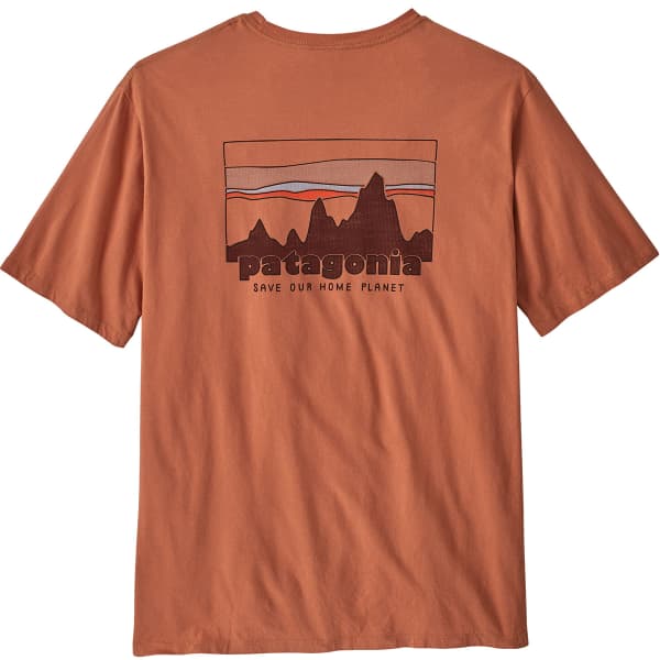T-shirt PATAGONIA M'S '73 SKYLINE ORGANIC T-SHIRT SIENNA CLAY