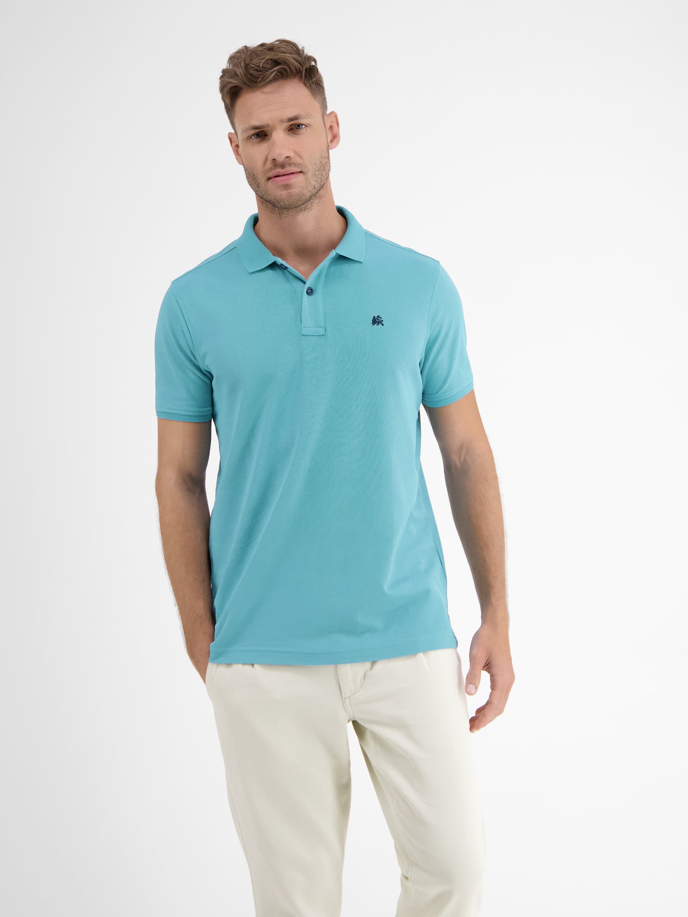Klassisches Poloshirt für Herren in *Cool & Dry* Piquéqualität