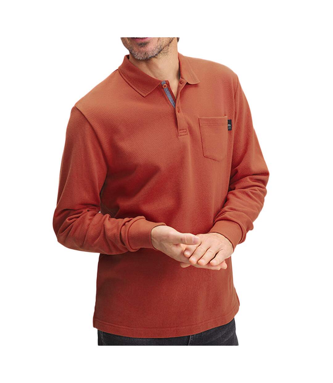 Polo Terracotta Homme TBS Nyckopol