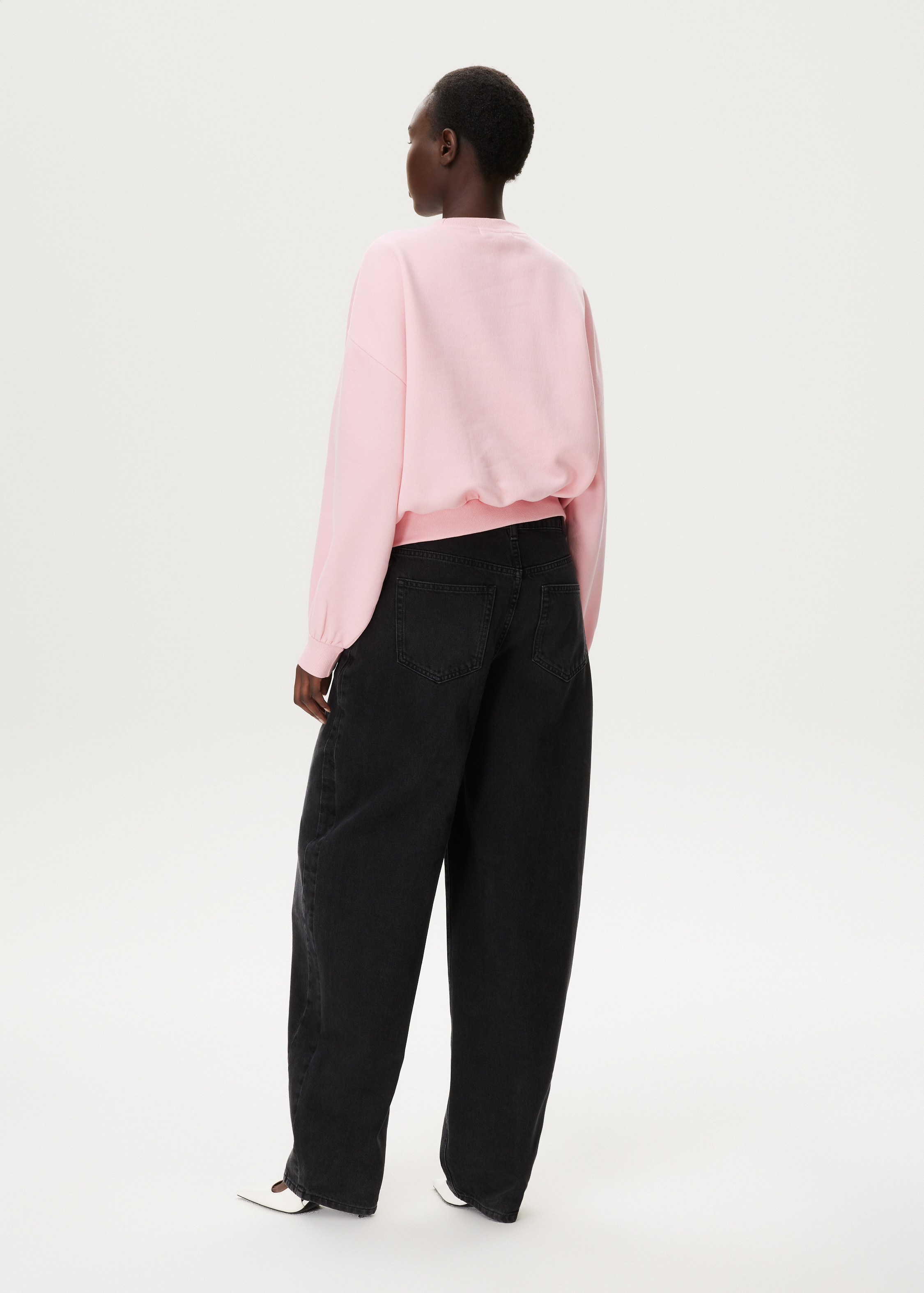 Sweater met ballonmouwen