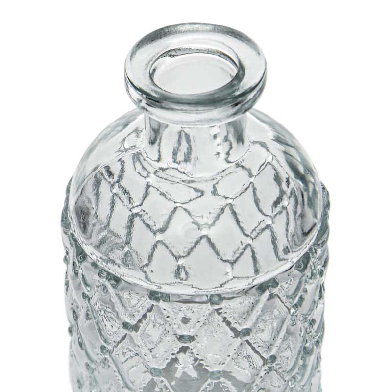 Bouteille avec bouchon transparente