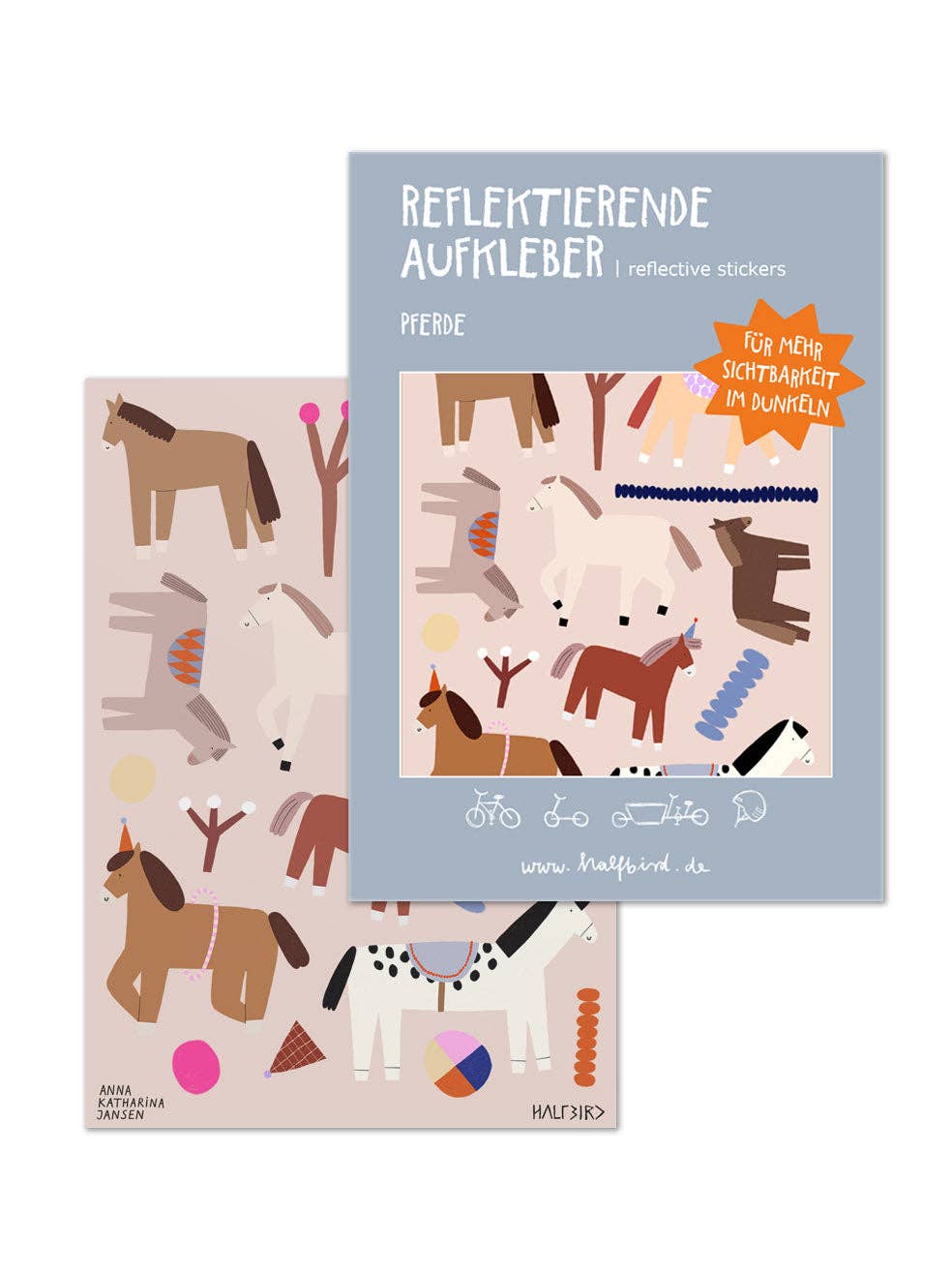 Reflektierende Aufkleber 