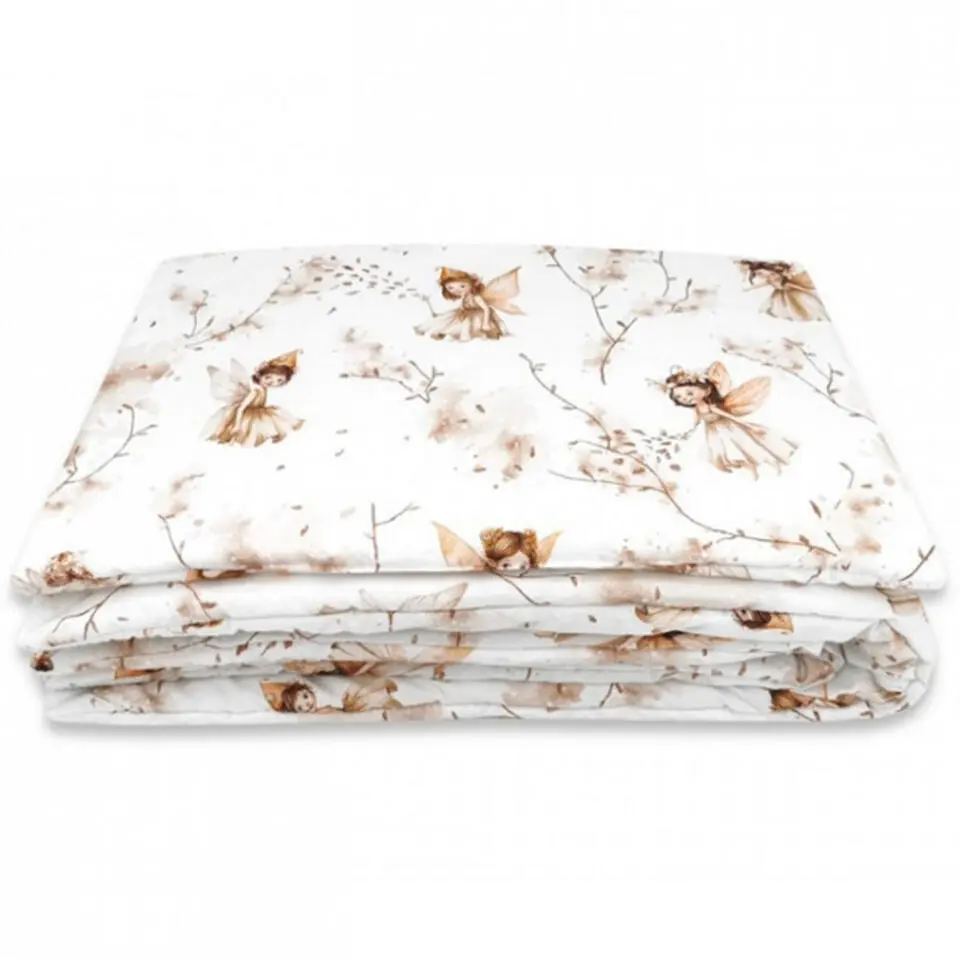Zavelo Peuter Dekbedovertrek Fairy Beige 120 x 150 cm